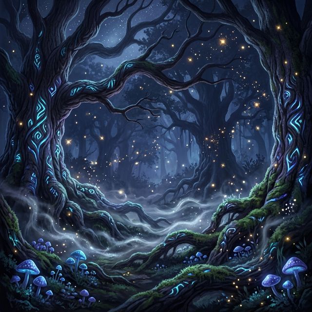 The Whispering Forest illustration